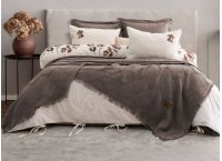 Постільна білизна Washed Cotton Saheser - Paula Vizon з покривалом піке (Туреччина), євро